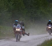 &Scaron;e&scaron;ta motomanų kelionės diena