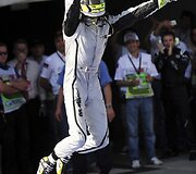 &bdquo;Brawn GP&ldquo; bolido vairuotojas Jensonas Buttonas