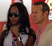 Britų modelis Naomi Campbell ir rusų billionierius Vladimiras Doroninas.
