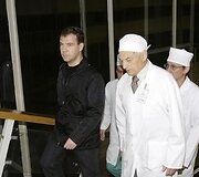 Rusijos prezidentas Dmitrijus Medvedevas