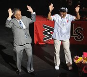 Reverendas al Sharptonas ir Spike'as Lee