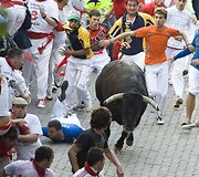 Akimirka i&scaron; San Fermino festivalio