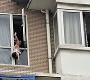 Kadras i&scaron; įvykio vietos