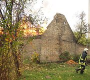 Gaisras Lvovo gatvėje