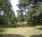 Papės kapinaitės, keliaujant paplūdimiu