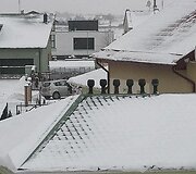Apsnigti stogai