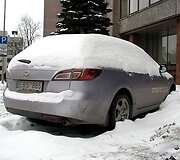 Automobilis prie Žemės ūkio ministerijos