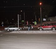 Naktinė BMW avarija