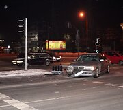 Naktinė BMW avarija
