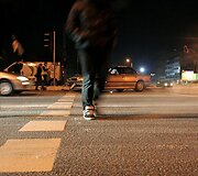 Naktinė BMW avarija