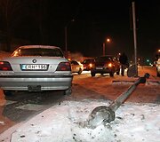 Naktinė BMW avarija