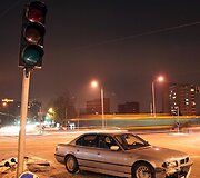 Naktinė BMW avarija