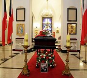 Prezidento L.Kaczynskio karstas