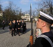 Var&scaron;uvoje Lietuvos delegacija lankėsi Gynybos ministerijoje