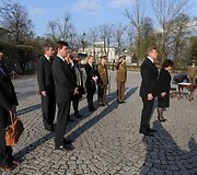 Var&scaron;uvoje Lietuvos delegacija lankėsi Gynybos ministerijoje