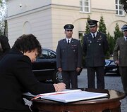 Var&scaron;uvoje Lietuvos delegacija lankėsi Gynybos ministerijoje