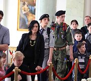 Atsisveikinimas Prezidentūroje su L.Kaczynskiu