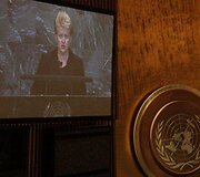 D.Grybauskaitės kalba JT asamblėjoje