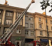 Vilniaus ugniagesiai Vokiečių gatvėje