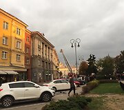 Vilniaus ugniagesiai Vokiečių gatvėje