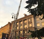 Vilniaus ugniagesiai Vokiečių gatvėje