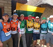 Lietuvos rinktinė: Aurimas Katkevičius, Paulius Pocevičius, Tomas Būdas, Aurimas Misius, Arūnas Paluckas, Deividas Sabonis, Rimantas Kičas