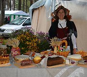 Grybų &scaron;ventės akimirka