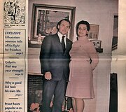 JAV laikra&scaron;čio &bdquo;Twin Circle&ldquo; vir&scaron;elis, kuriame anonsuojamas straipsnis apie Simą Kudirką. 1975 m. vasario 28 d.