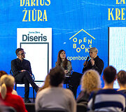 Festivalio &bdquo;Open books&ldquo; akimirka