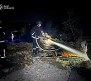 Rusijos atakos prie&scaron; Kyjivą birželio 23-iosios naktį padariniai