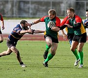 Lietuvos regbininkai įveikė Andorą rezultatu 40:12 (23:0).
