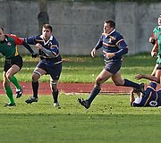 Lietuvos regbininkai įveikė Andorą rezultatu 40:12 (23:0).