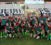 Lietuvos regbininkai įveikė Andorą rezultatu 40:12 (23:0).