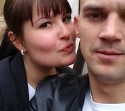 Dainius Petkus su drauge