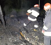 Per gaisrą Geniuose žuvo žmogus.