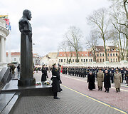 Ceremonija prie Kra&scaron;to apsaugos ministerijos