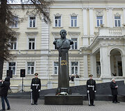 Ceremonija prie Kra&scaron;to apsaugos ministerijos