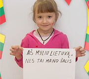 Vaikai paai&scaron;kino, kodėl myli Lietuvą