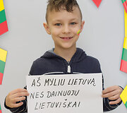 Vaikai paai&scaron;kino, kodėl myli Lietuvą