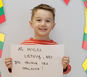 Vaikai paai&scaron;kino, kodėl myli Lietuvą