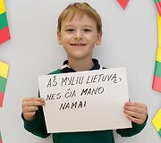 Vaikai paai&scaron;kino, kodėl myli Lietuvą