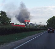 Gaisras Lvovo gatvėje Vilniuje