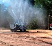 Lietuvos kariai kartu su sajungininkais &bdquo;Anakonda&ldquo; pratybose