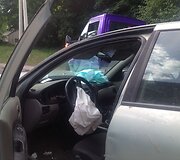 Avarija ties smegduobe Rasų gatvėje