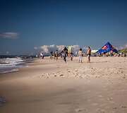Preiloje vyksta nemokama banglenčių sporto stovykla &bdquo;Surf Camp&ldquo;