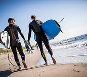 Preiloje vyksta nemokama banglenčių sporto stovykla &bdquo;Surf Camp&ldquo;