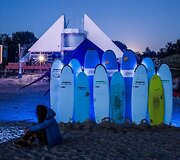 Preiloje vyksta nemokama banglenčių sporto stovykla &bdquo;Surf Camp&ldquo;