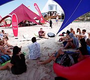 Preiloje vyksta nemokama banglenčių sporto stovykla &bdquo;Surf Camp&ldquo;