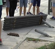 &bdquo;Chevrolet Corvette&ldquo; avarija Vilniuje ir jos pasekmės