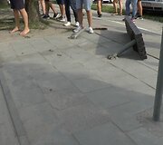&bdquo;Chevrolet Corvette&ldquo; avarija Vilniuje ir jos pasekmės